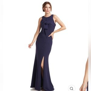 JS Collections Navy Evening Gown | Formal Event Dress | Size 12